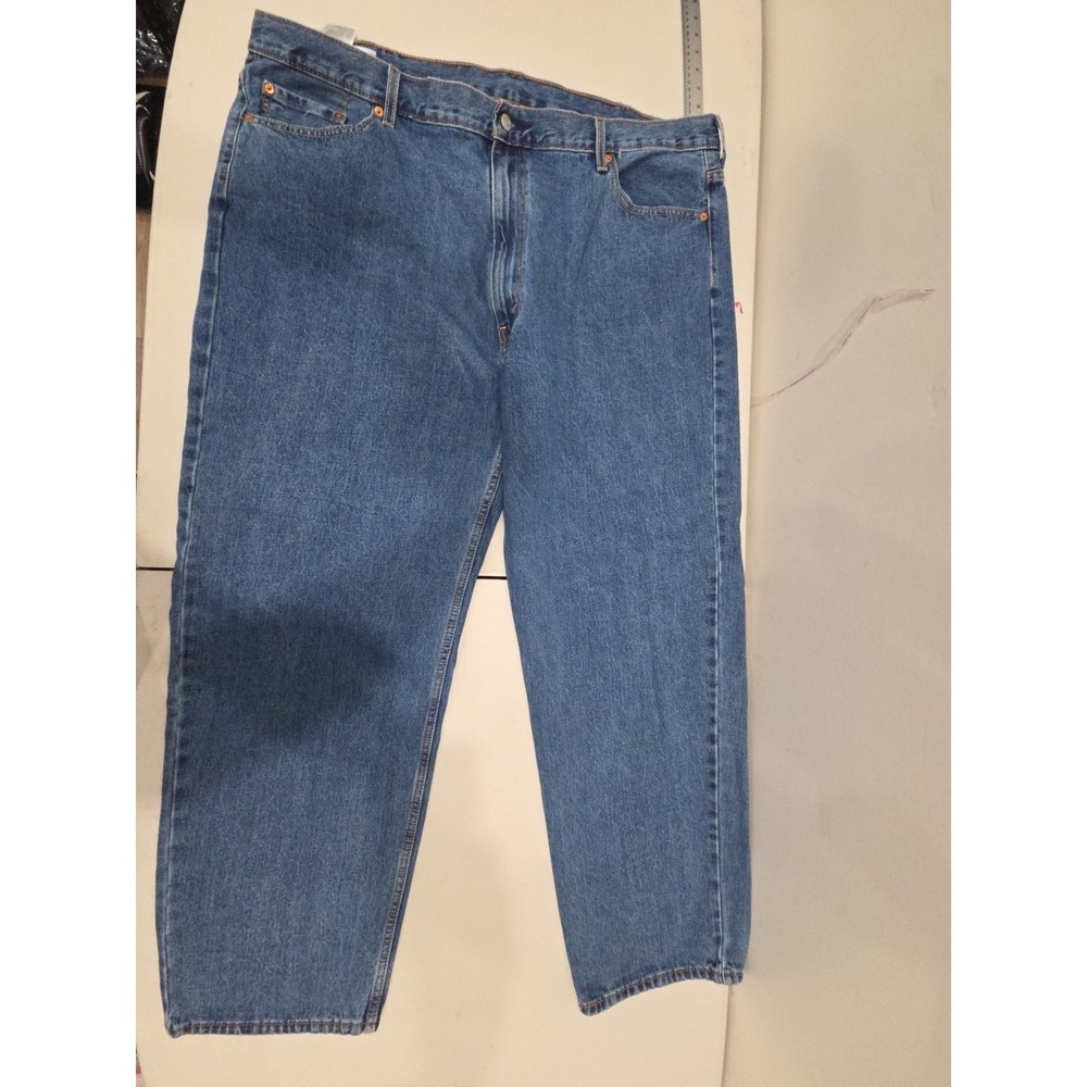 Levi's 550 Relaxed Fit Sz 48x34 Blue 100% Cotton